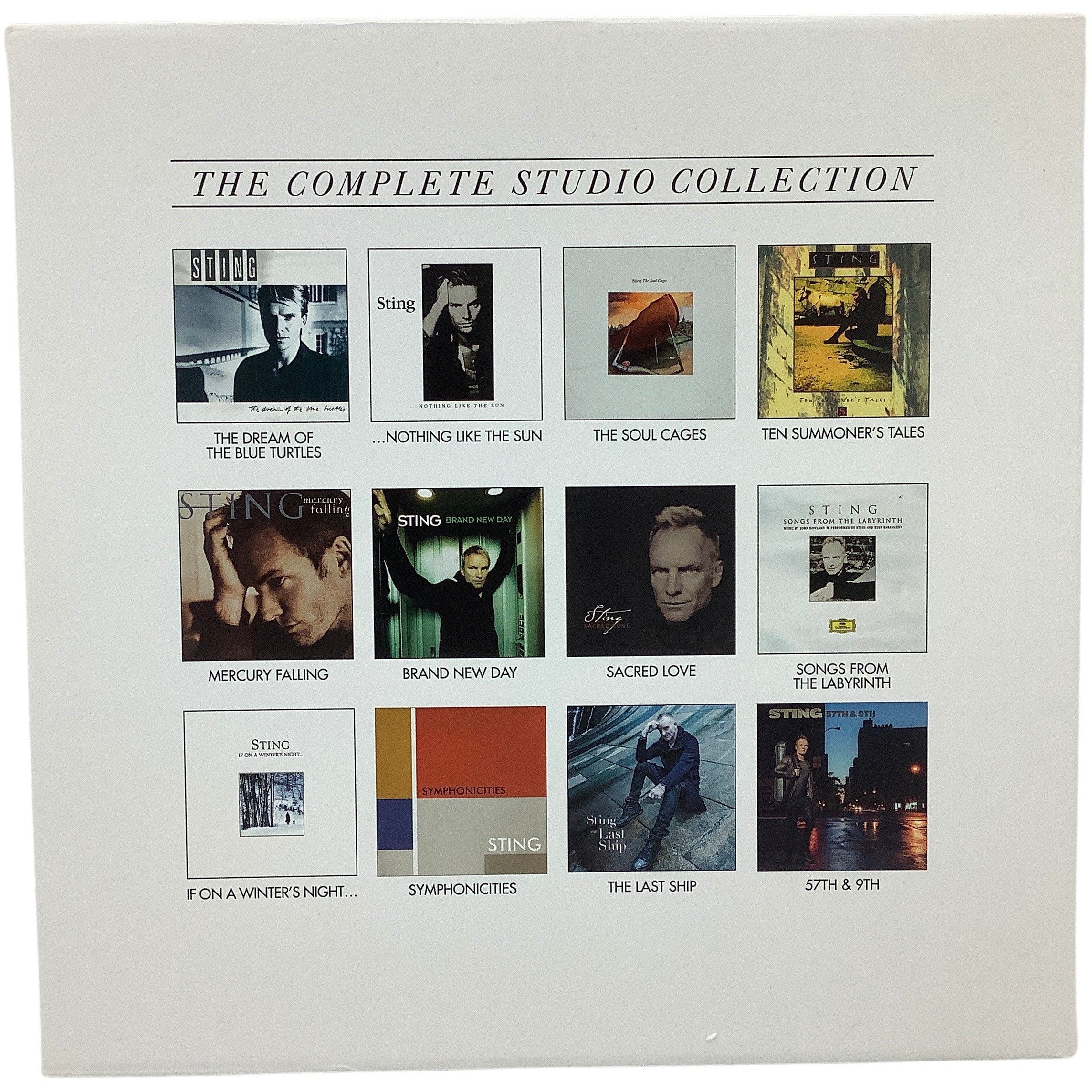 Sting The Complete Studio Collection Vinyl Records: Rock **DEALS**