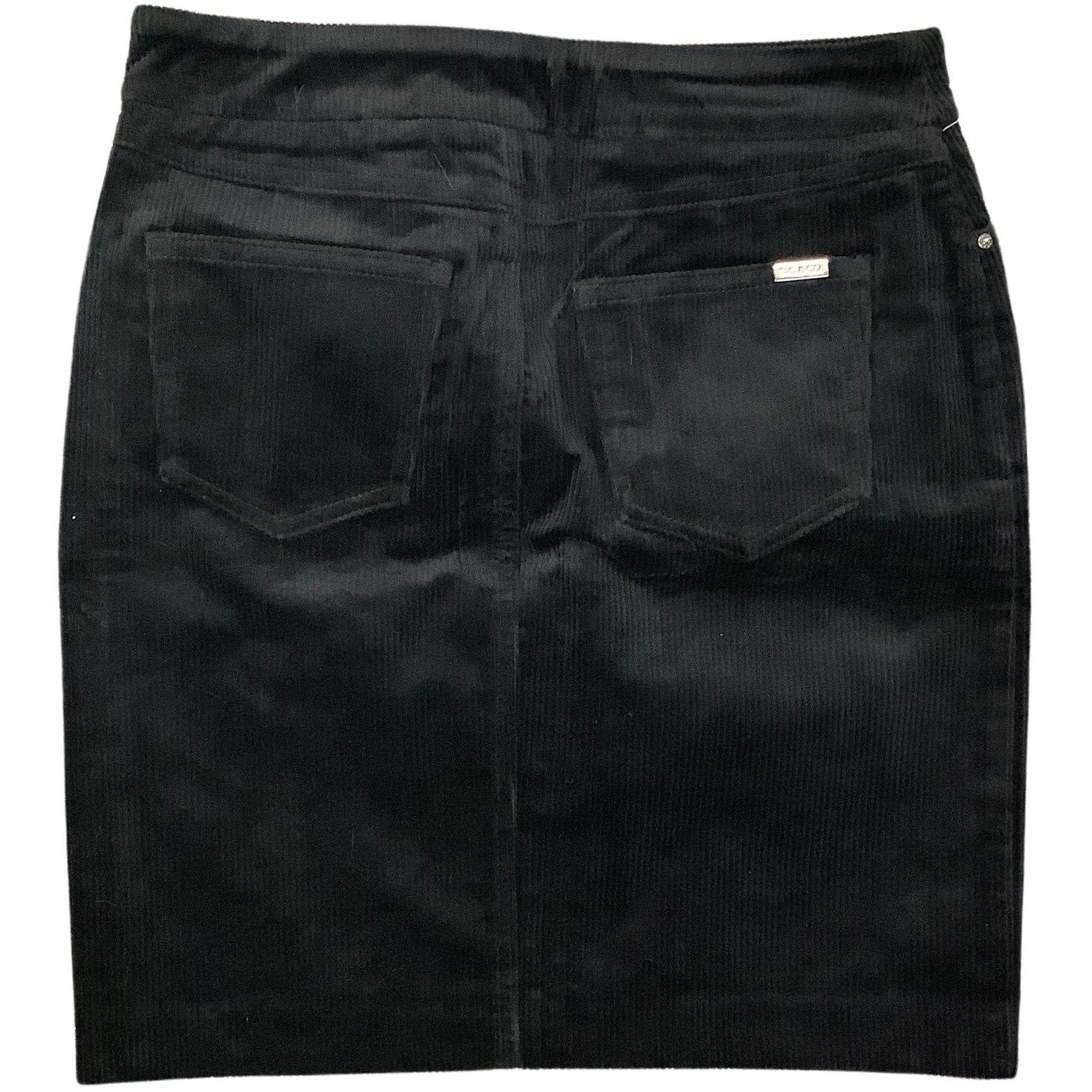 S.C & Co. Women's Corduroy Skirt: Black: Size 4