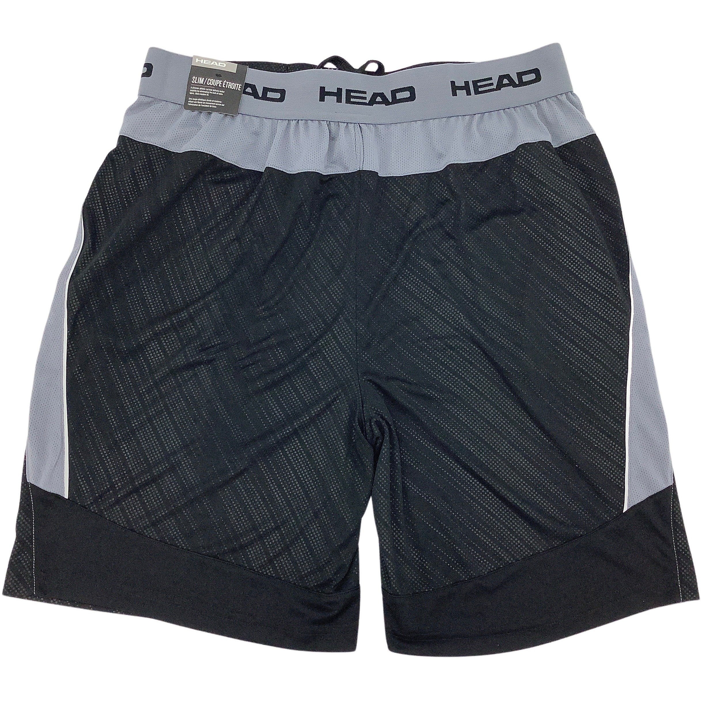Head Men's Athletic Shorts: Grey and Black: Size L (no tags)