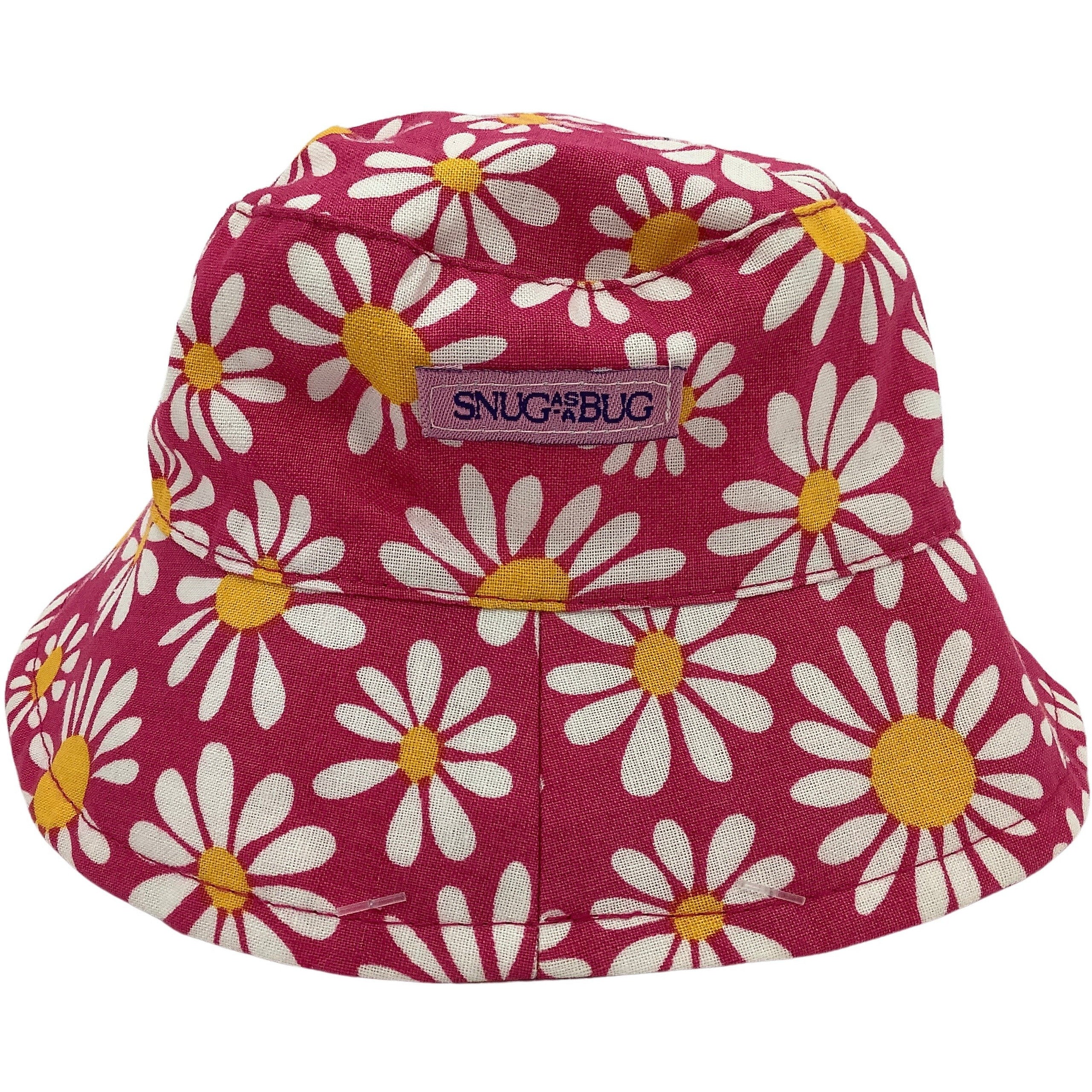 Snug As A Bug Children's Bucket Hat: Flowers: Pink