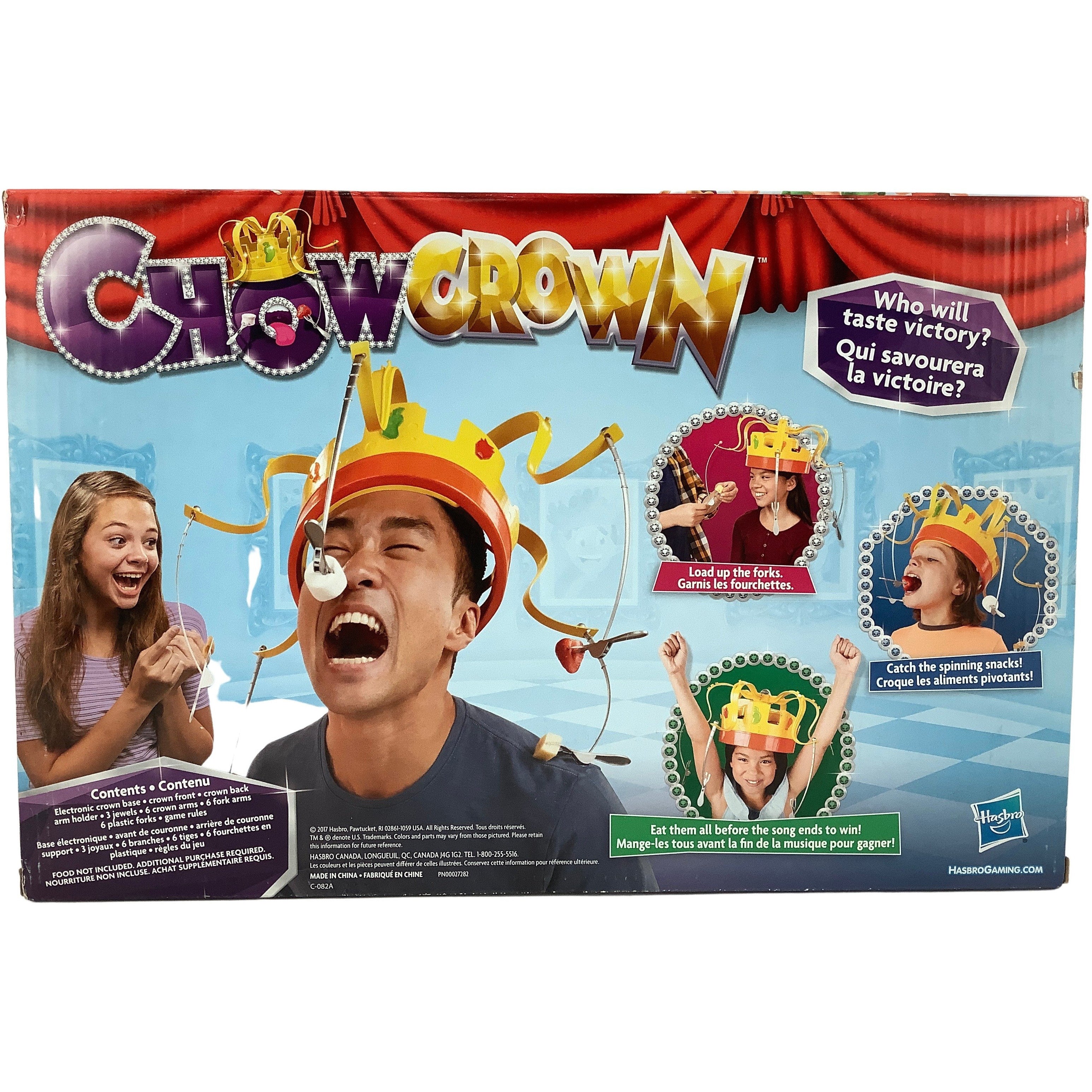 Hasbro Chow Crown Game /  Family Games / Sound and Music **DEALS**