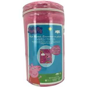 Peppa Pig Plush Blanket / Kid's Blanket / Children's Bedding