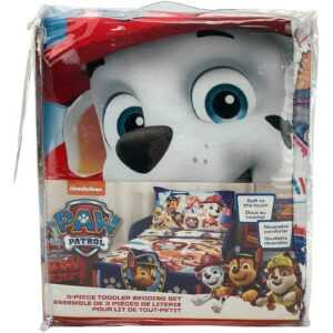 Nickelodeon Paw Patrol Toddler Bedding Set / 3 Piece Set / Kid's Bedding