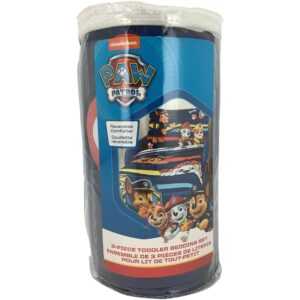 Nickelodeon Paw Patrol Toddler Bedding Set / 3 Piece Set / Kid's Bedding / Peeking Pups