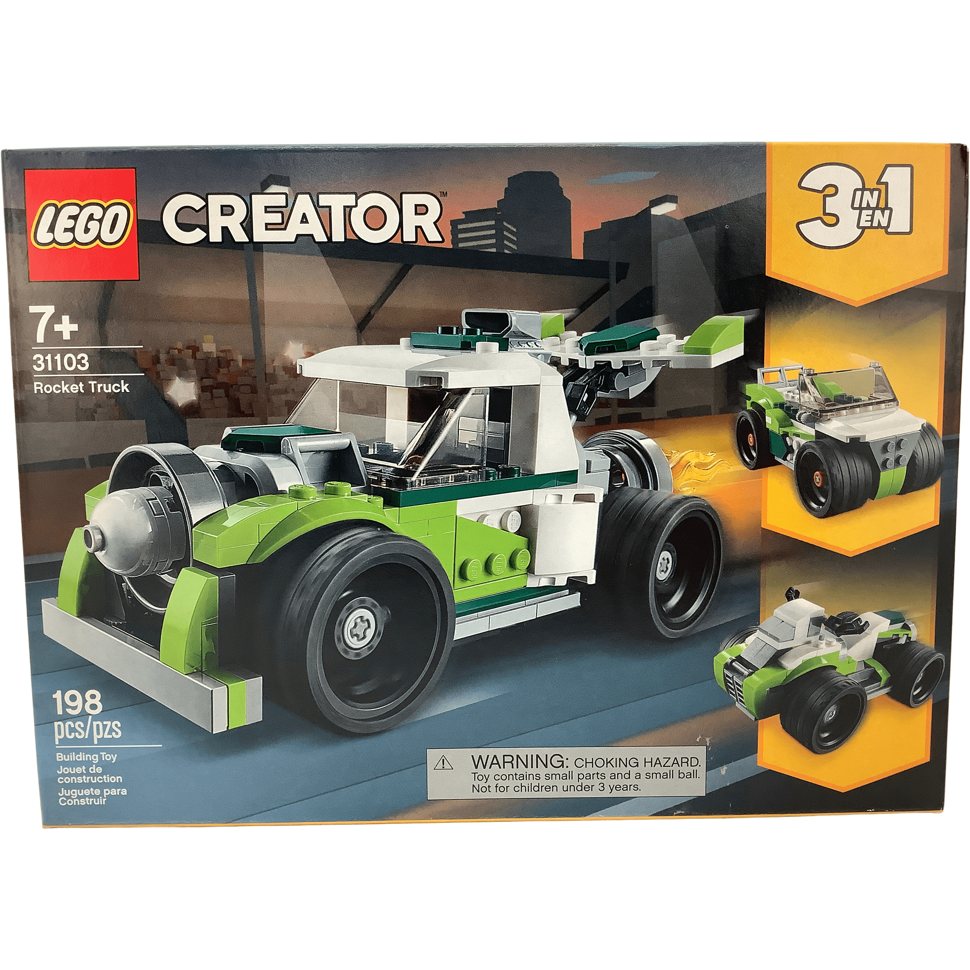 Lego Creator Rocket Truck Building Set / 31103 / 198 Pieces / 3 in 1 Building Kit **DEALS**