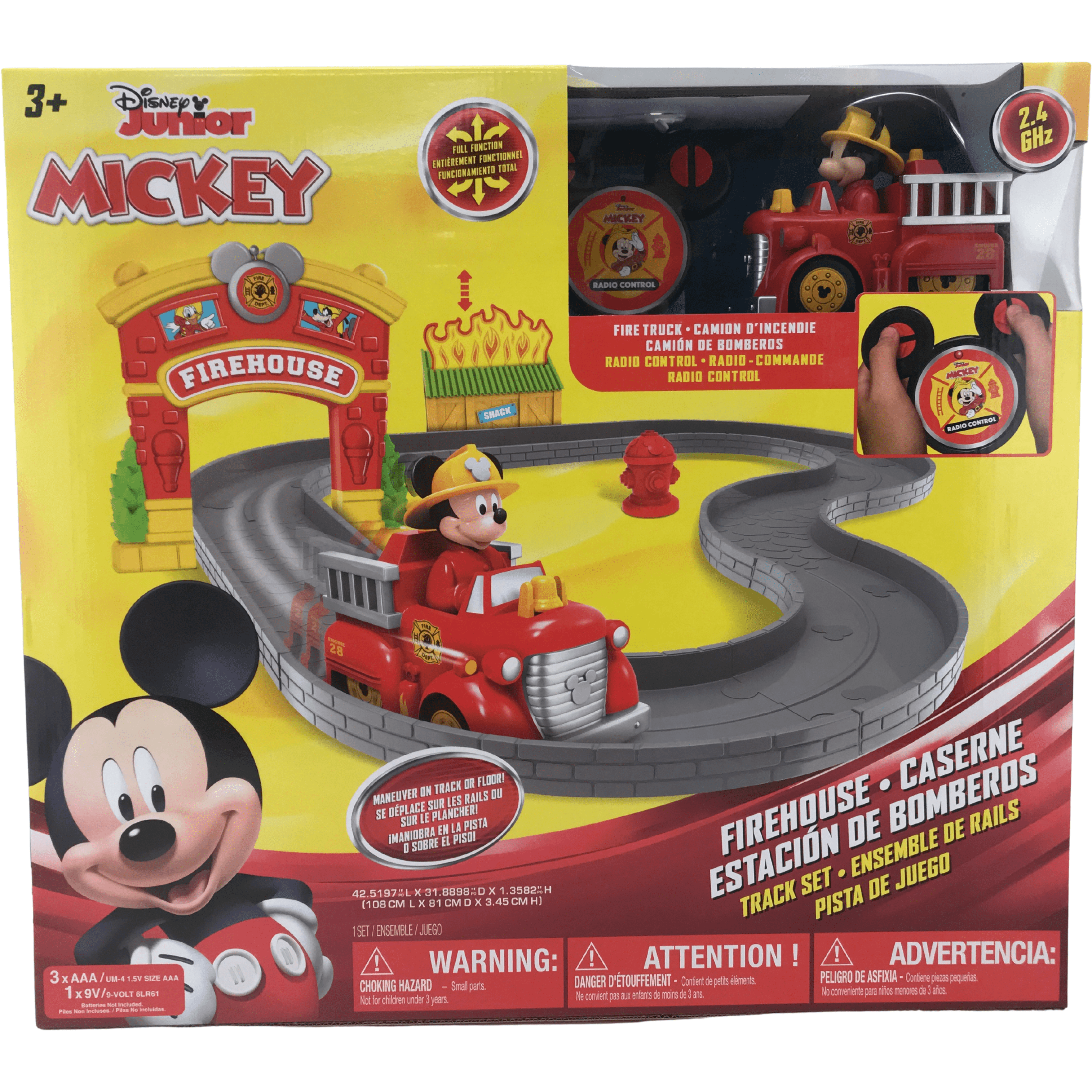 Disney Junior Mickey Fire Truck: Remote Control / 2.4 GHz