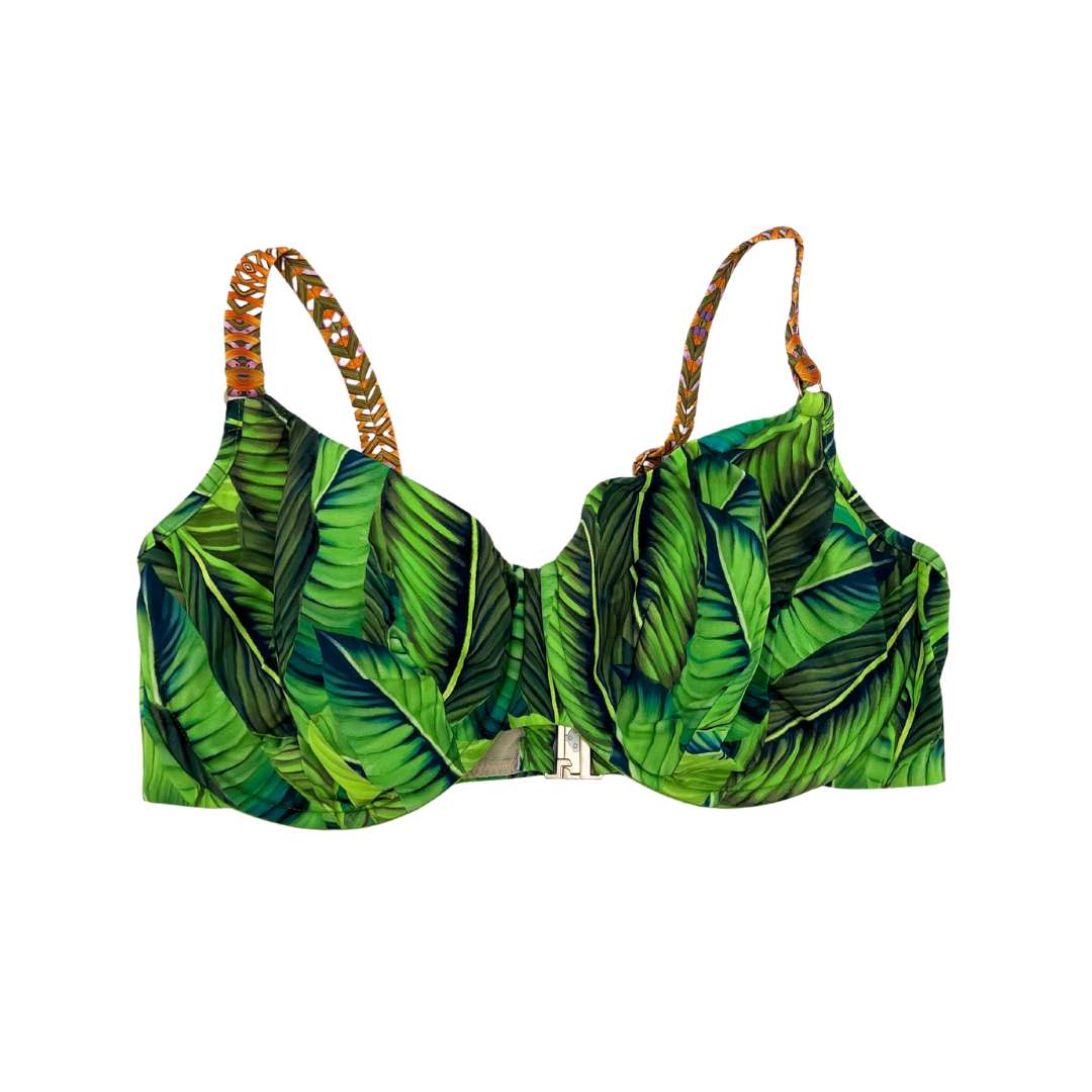 Anita Women's Green Leaf Underwire Bikini Top 03