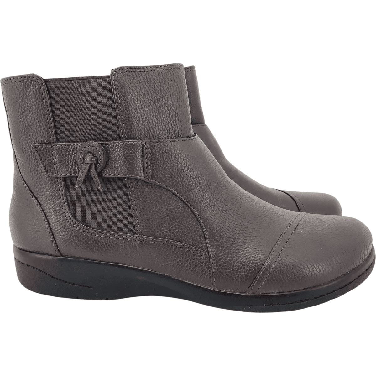 Clarks Brown Leather Boots2