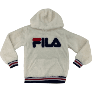 Fila Women's White Fuzzy Sweater