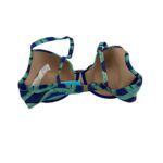 Rosa Faia Women's Blue & Green Bikini Top 01
