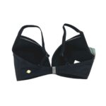 Sunseeker Women's Black with Flowers Bathing Suit Top : Plus Cup Bikini Top2