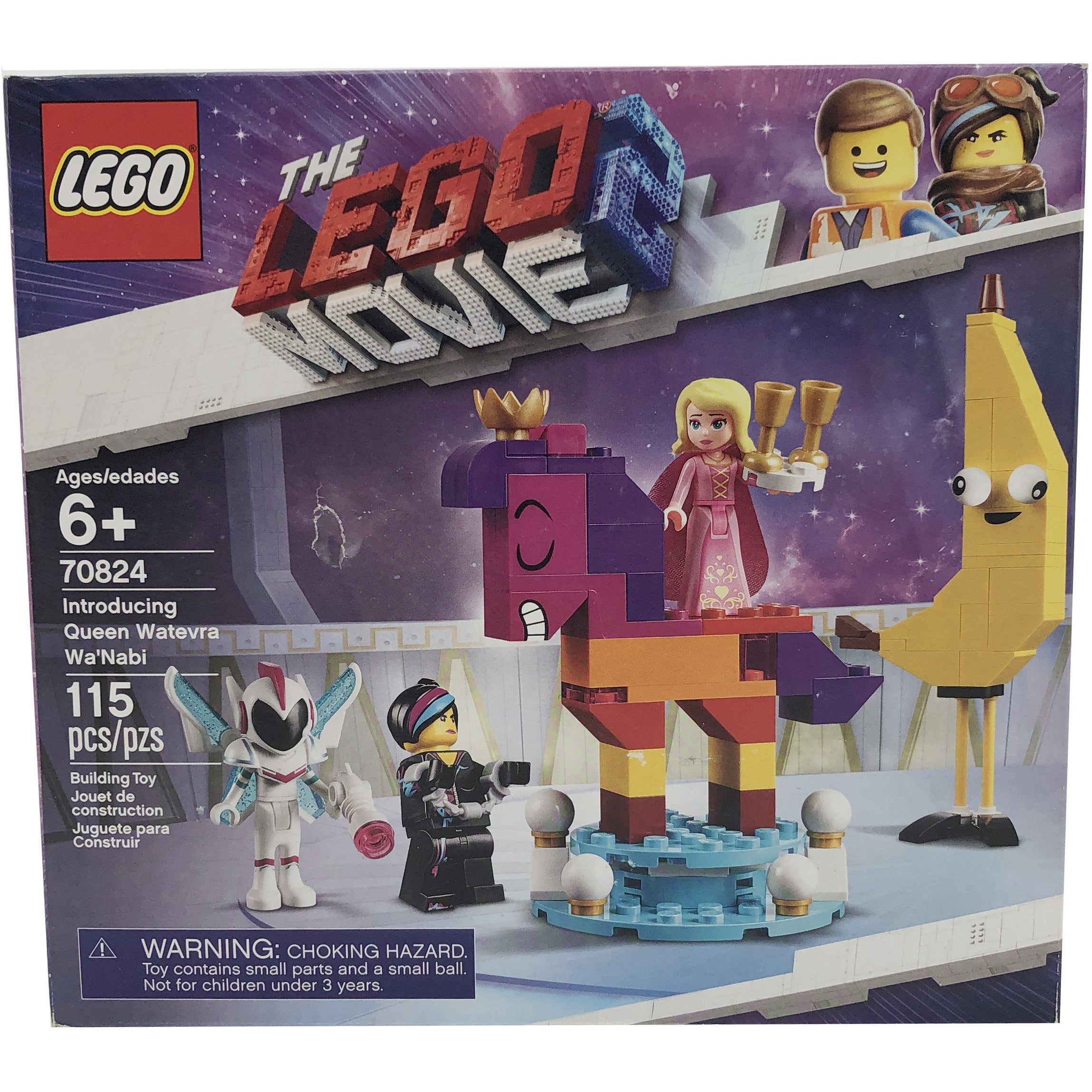 Lego Movie 2 Building Set / 70824 / 115 pc / Building Toy / Queen Watevra Wa'Nbi / DEALS