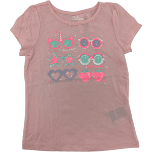 Epic Threads Girl's T-Shirt / Pink with Sunglasses / Kid's Summer Clothes / Various Sizes
