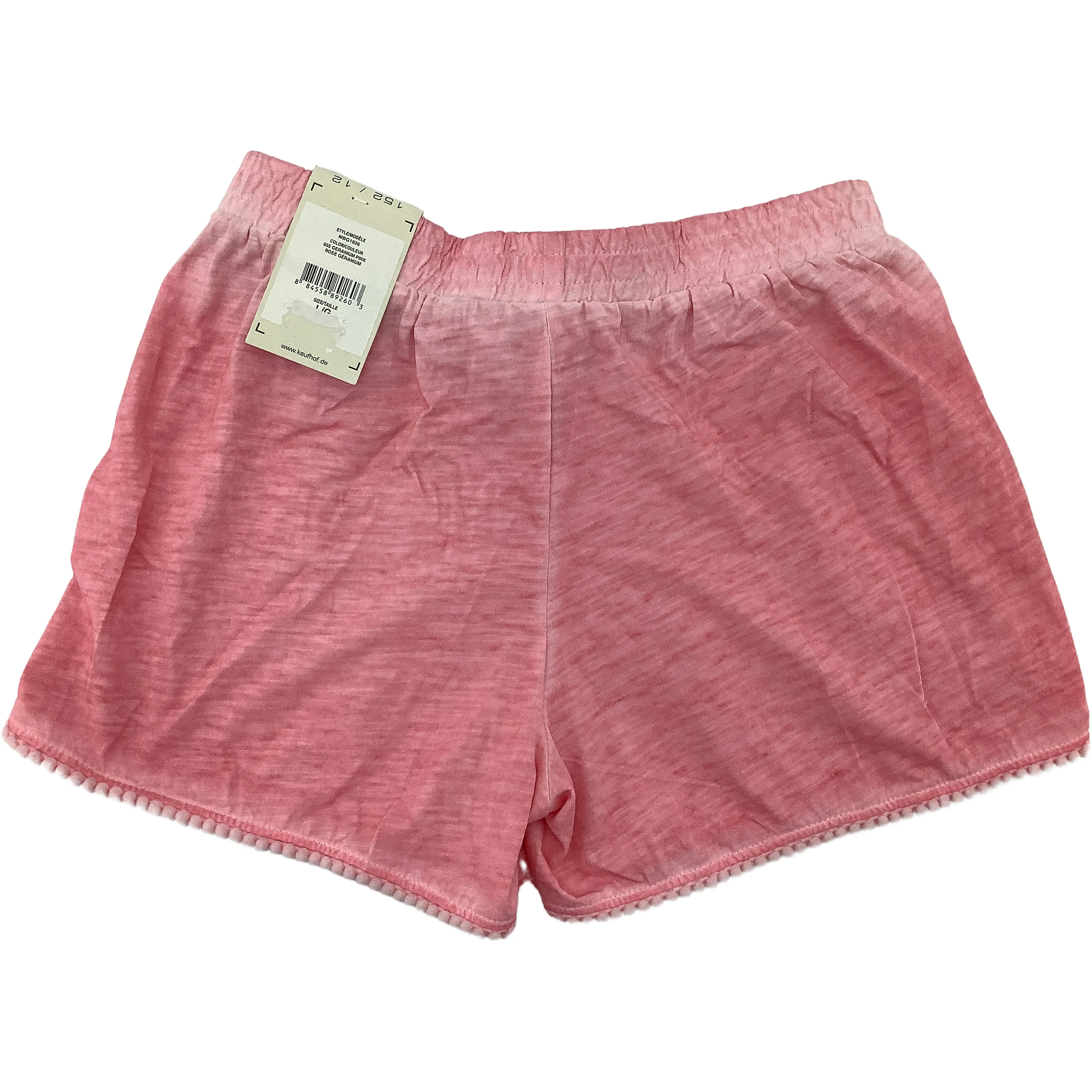 Manguun Girl's Shorts / Pink / Kid's Summer Clothes / Size L