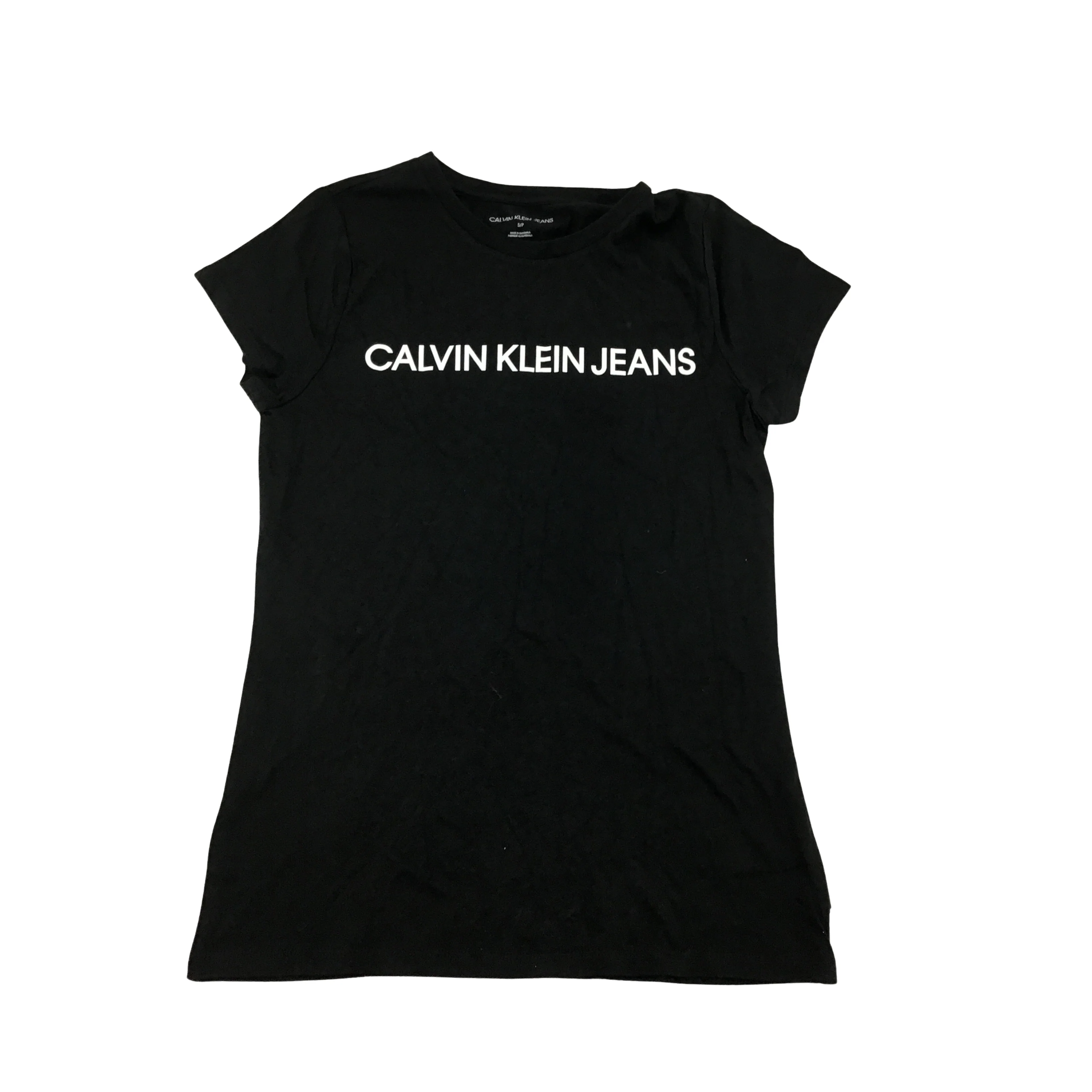 Calvin Klein Jeans: Women's t-shirt / Black / Various Sizes
