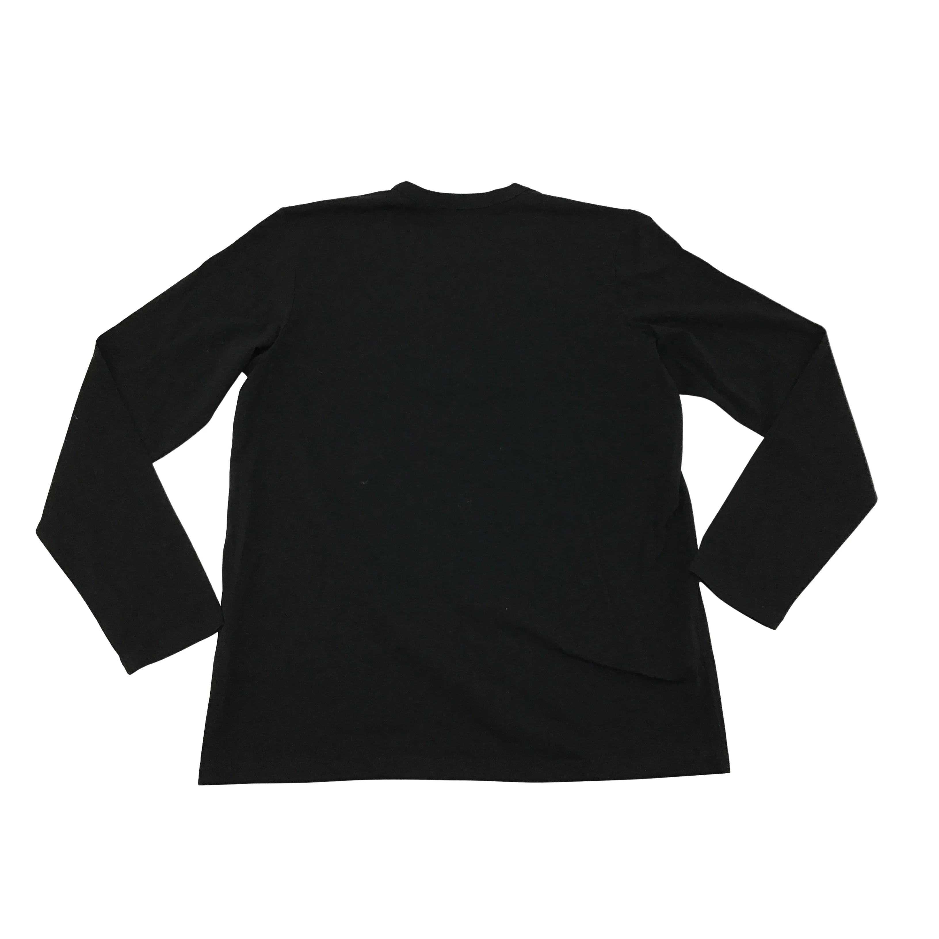 Rough Dress Men's Long Sleeve Shirt: Black/ Size Medium