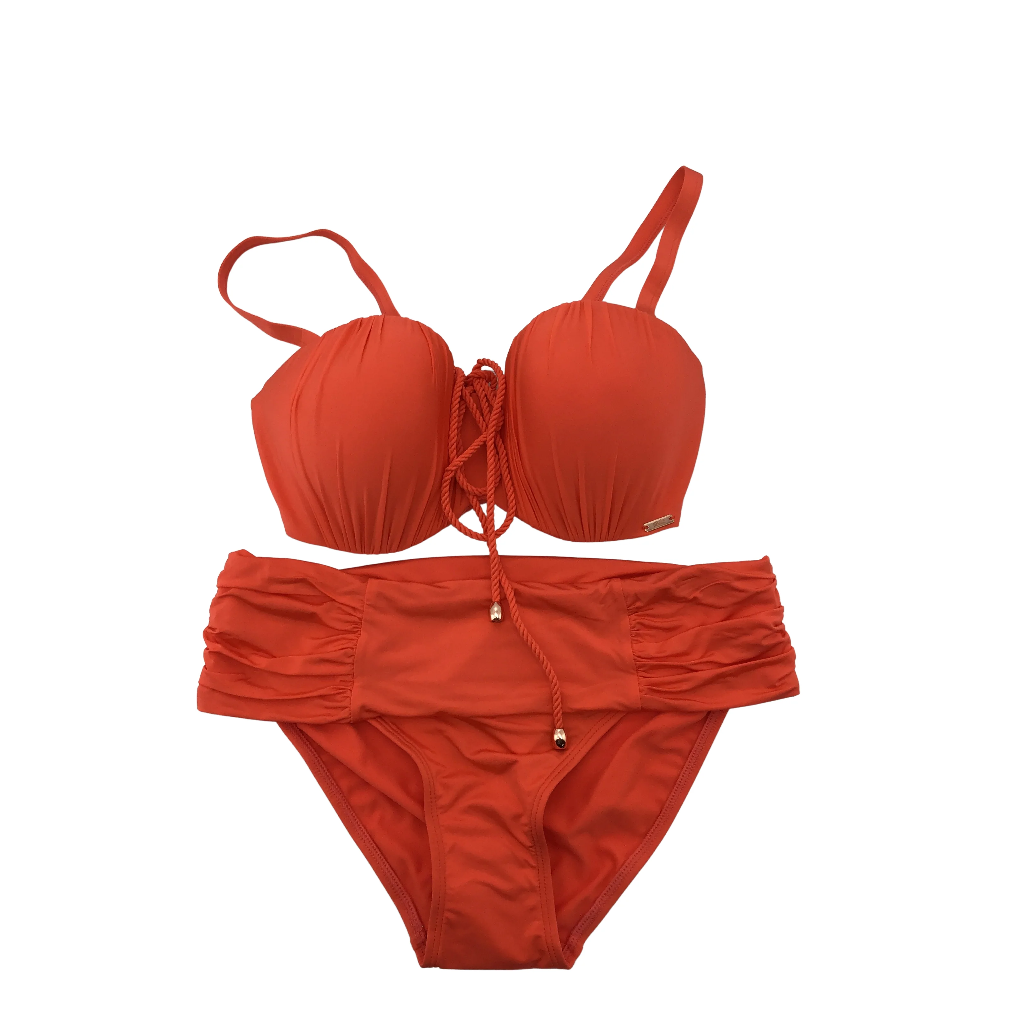 Panache Women's Bathing Suit: Bikini Set/ Tangerine / Various Sizes