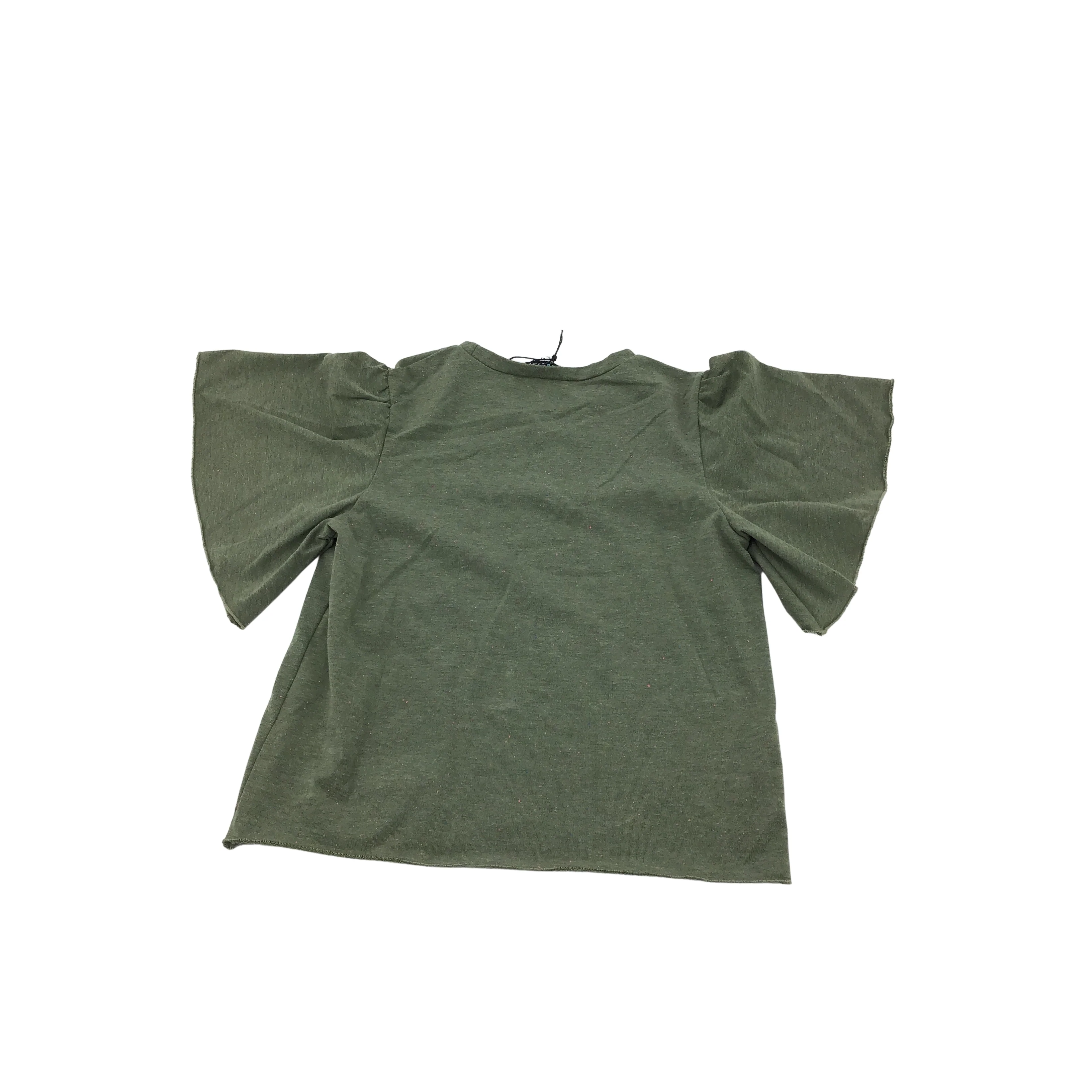 Preview Girl's T-Shirt:Green / Forever Summer/ Flared Sleeves