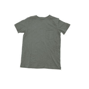 Manguun Boy's T-shirt: Light Gray/ Size Small