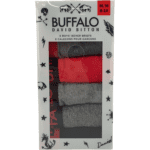 Buffalo David Bitton Boy's Boxer Briefs in red and Grey_03