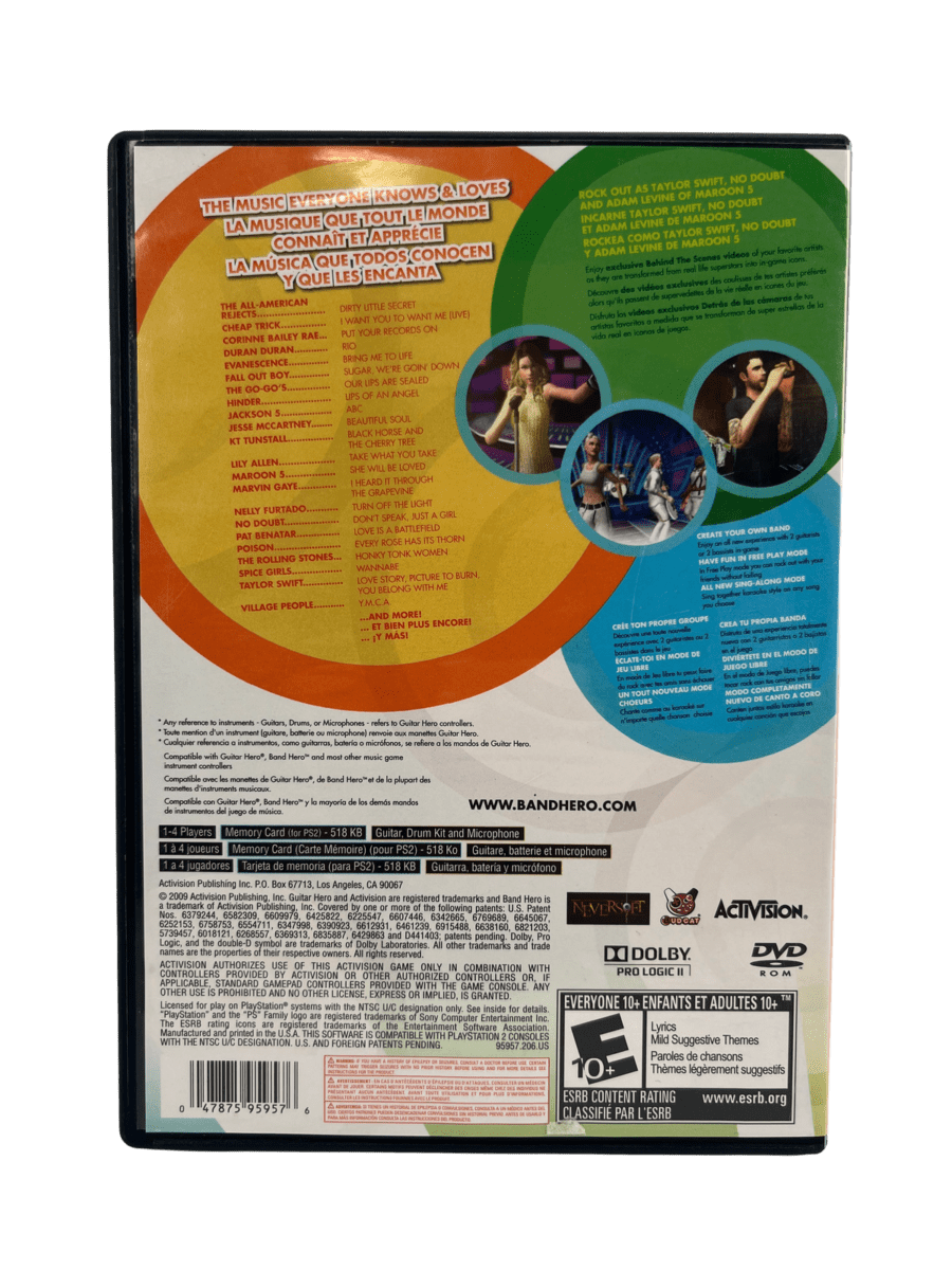 PS2 Band Hero 02
