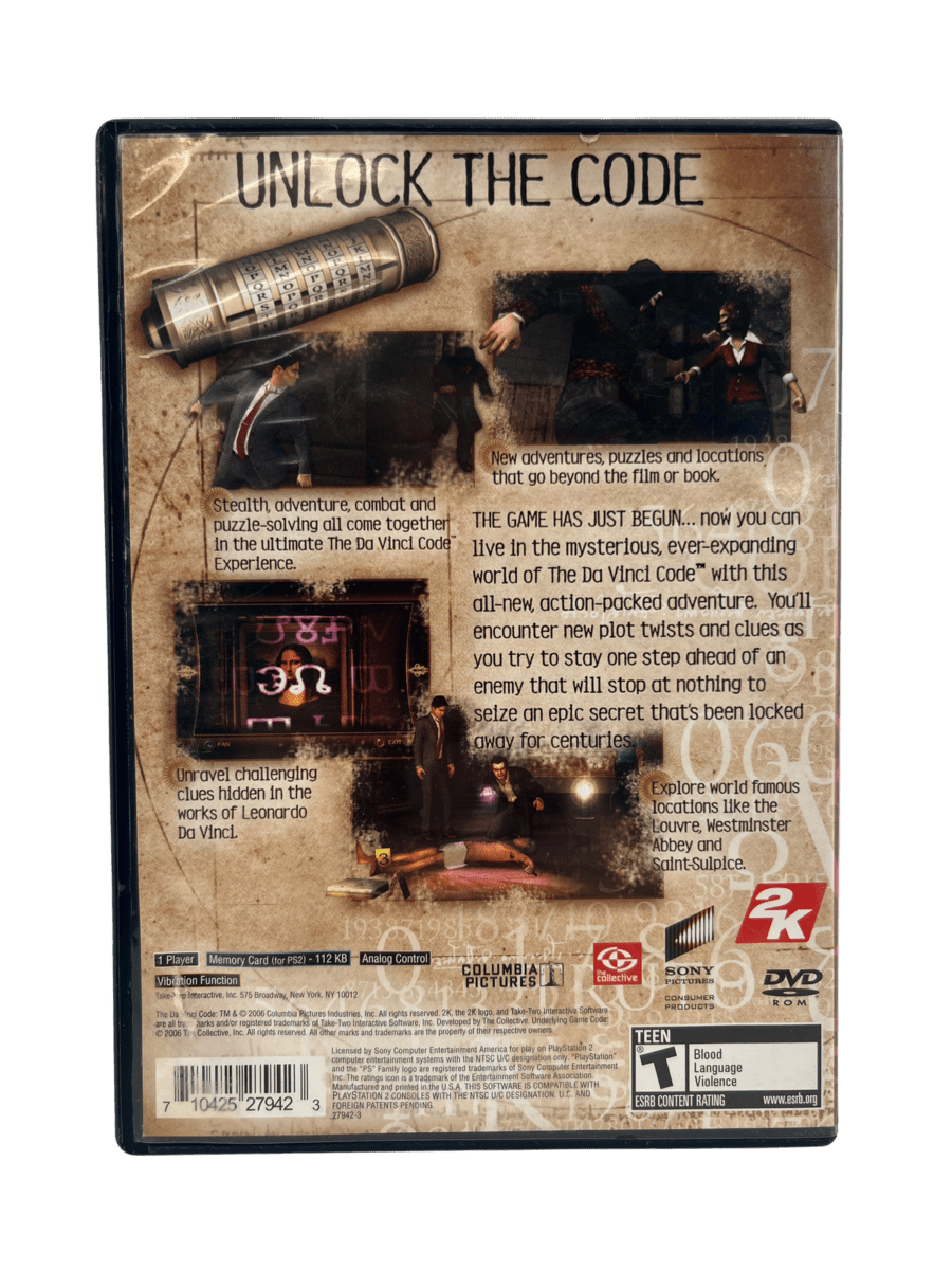 PS2 Davinci Code 02