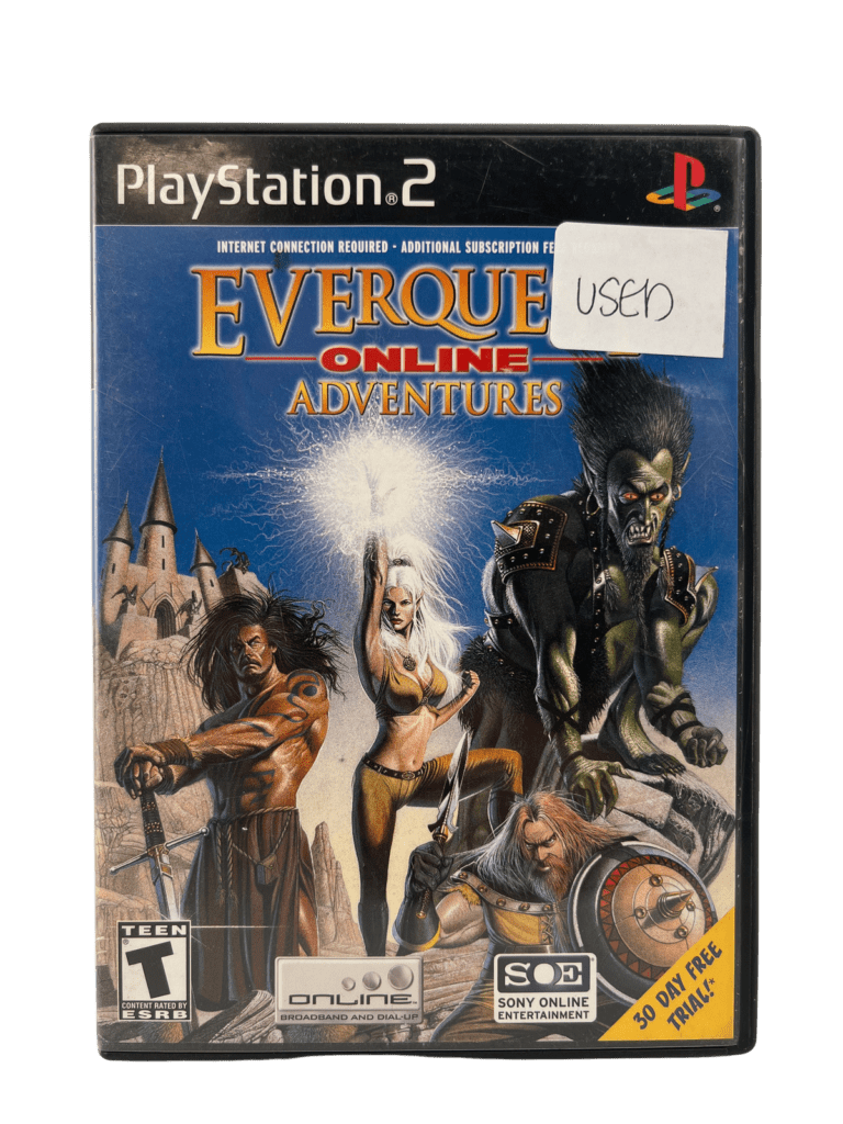 PlayStation 2: Everquest Online Adventures Game Video Game