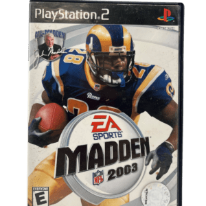 PS2 Madden 2003