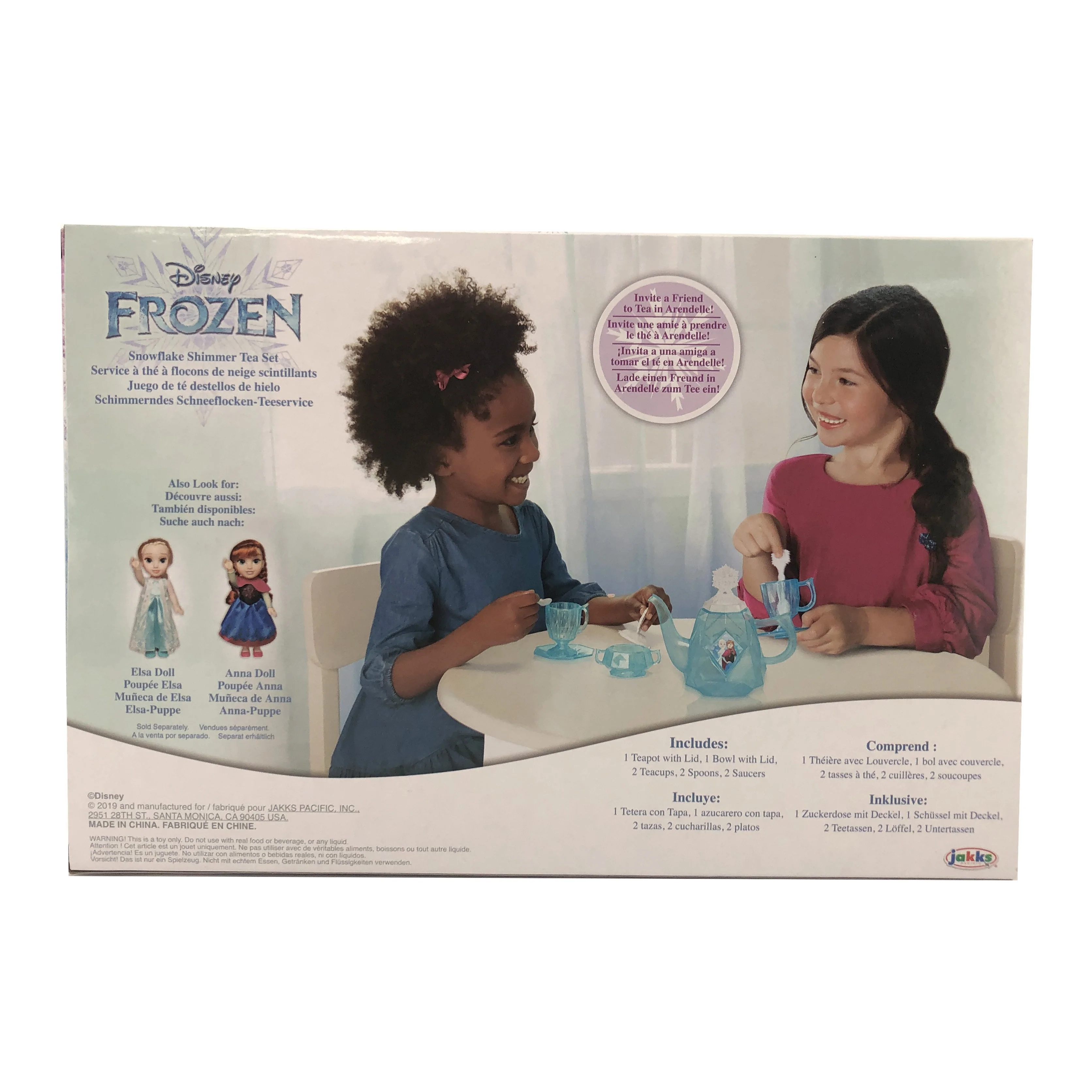 Disney Frozen Tea Party Set / 10 pieces / Pretend Play / Elsa and Anna
