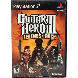 PlayStation 2 / "Guitar Hero 3: Legends of Rock" Game / Video Game **OPENED**