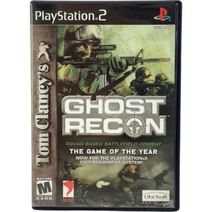 PlayStation 2 / "Tom Clancy's Ghost Recon" Game / Video Game **USED**