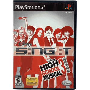PlayStation 2 / "Sing It: High School Musical 3" Game / Video Game **USED**