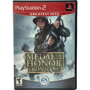 PlayStation 2 / "Medal of Honor: Frontline" Game / Greatest Hits / Video Game **USED**
