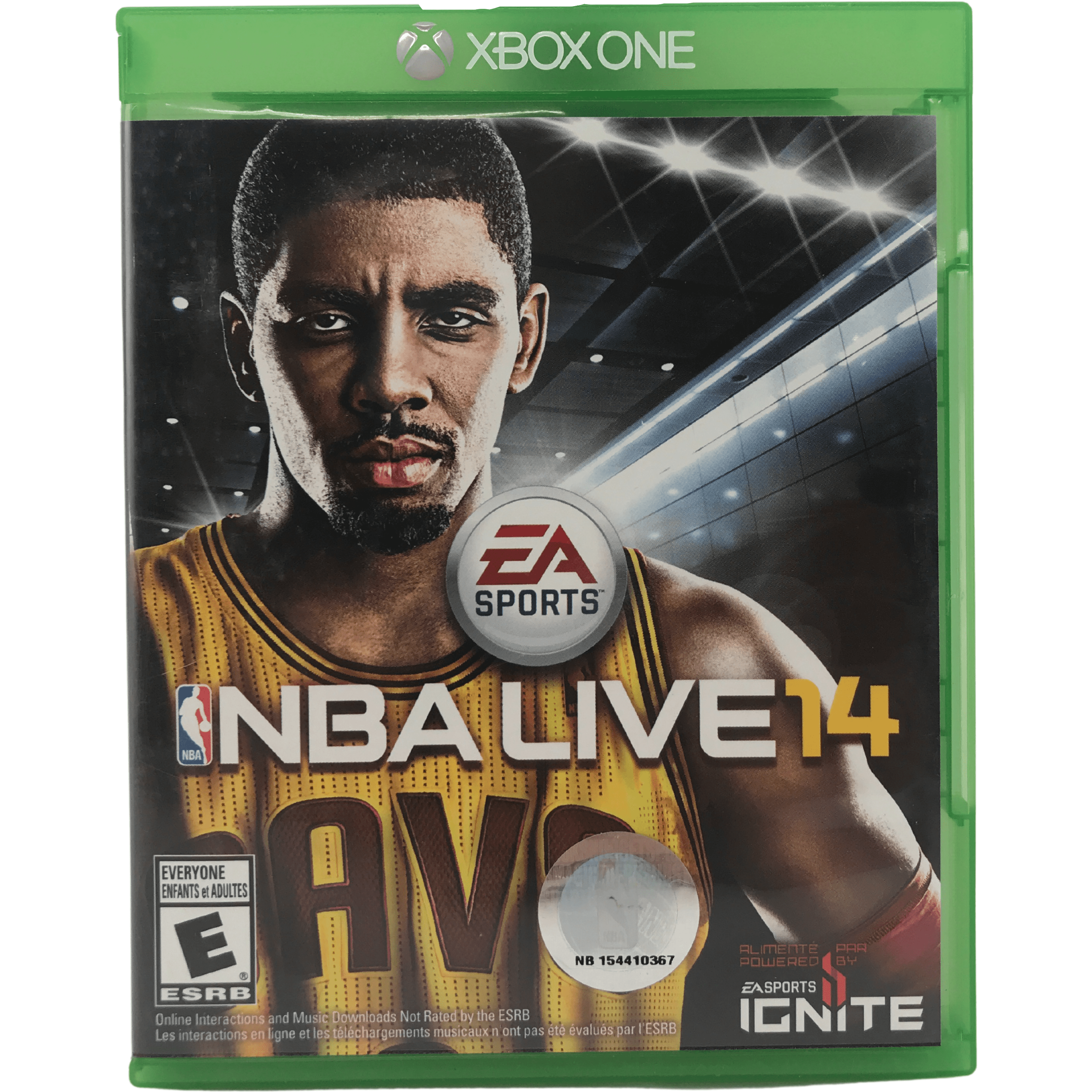 Xbox One "NBA Live 14" Game: Video Game: Opened