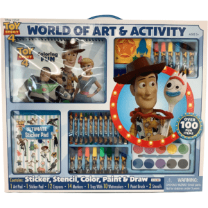 Toy Story 4 World of Art & Activity Art Kit / Kid's Craft Supplies / Toy Story 4 Theme