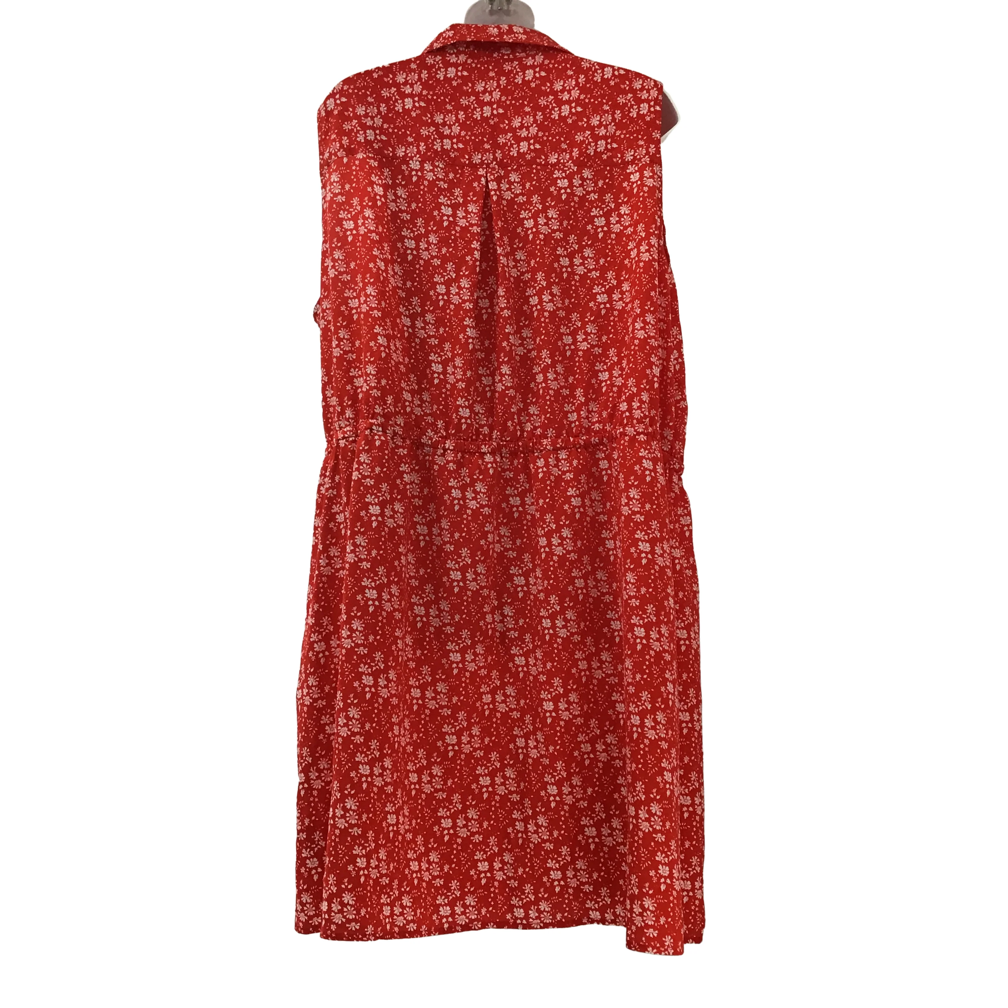 Mario Serrani : Women's Dress / Red /Floral / XL