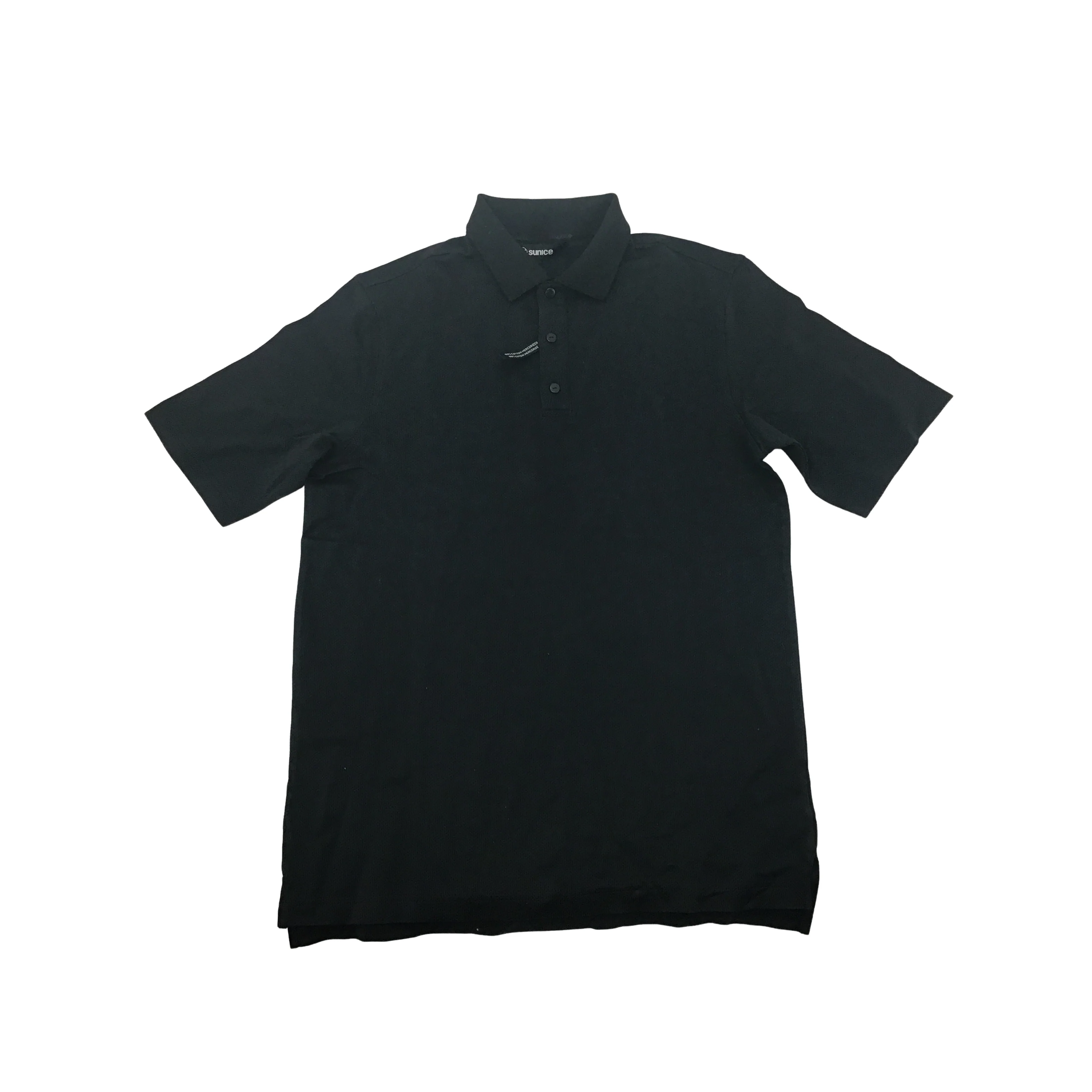 Sunice Men's Polo Shirt : Black / Size Small