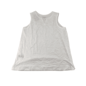 Bleu Gray : Women's T-Shirt / White / Sleeveless / Medium