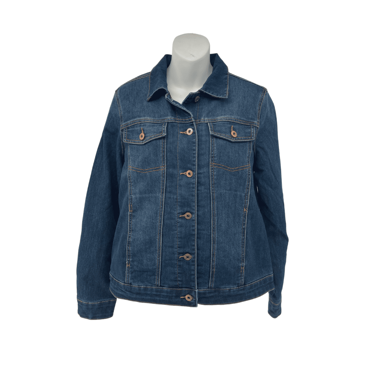 Parasuco Women's Lined Dark Jean Jacket Various Sizes