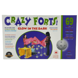 Everest Toys Crazy Forts Building Set / Glow In The Dark / 69 Pieces