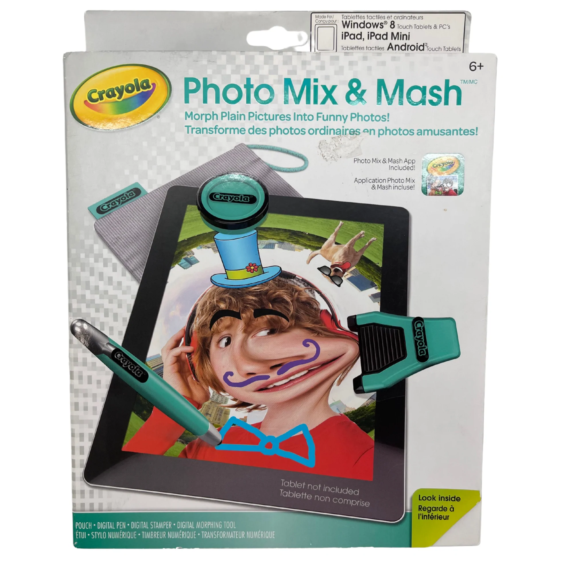 Crayola Photo Mix & Mash Set / Digital Pen with Accessories / Photo Editor Kit **DEALS**
