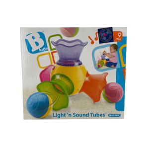 Blue-Box Light 'n Sound Tubes / Toddler Interactive Toy / 9months +