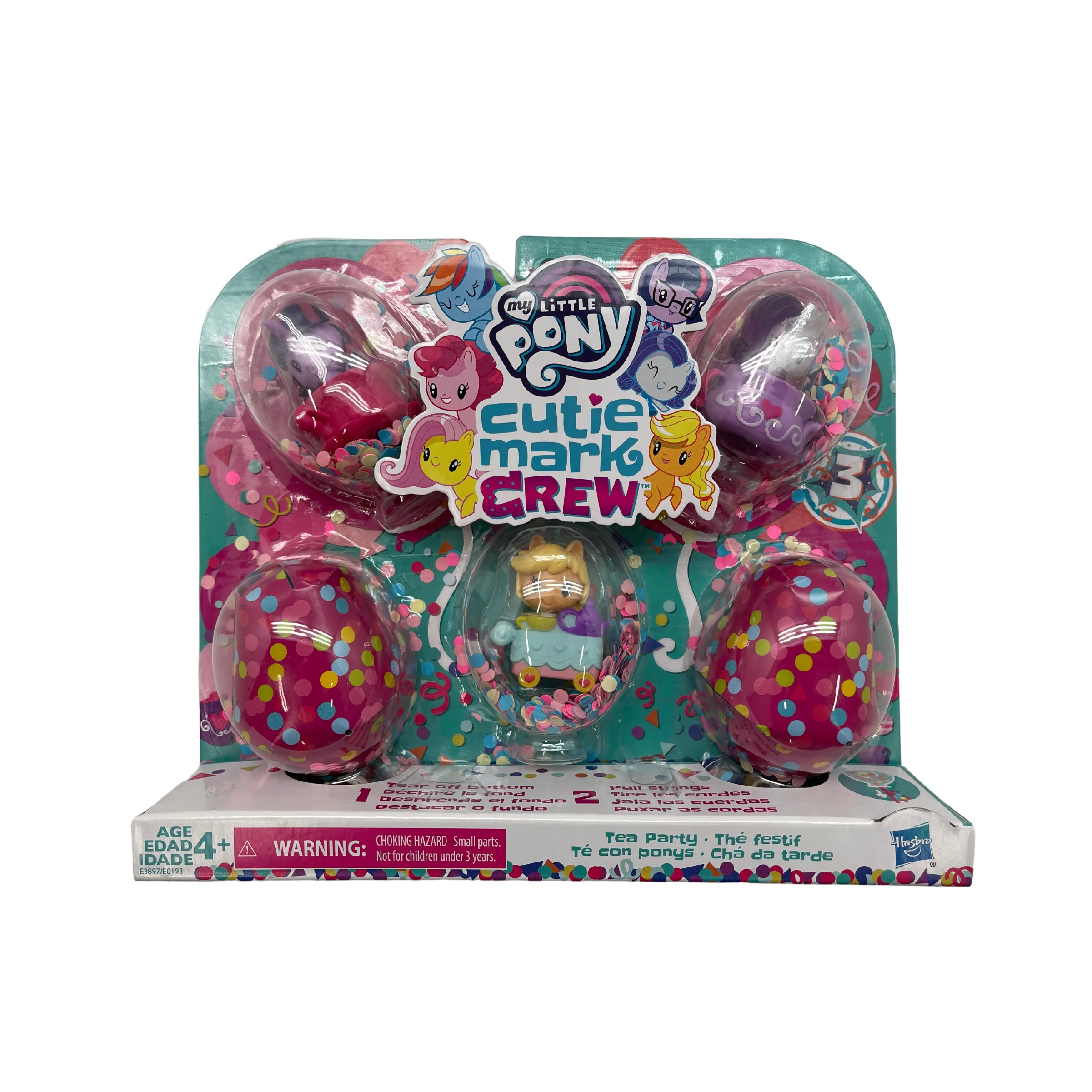 My Little Pony Cutie Mark Crew / Tea Party Set / Surprise Guests with Accessories