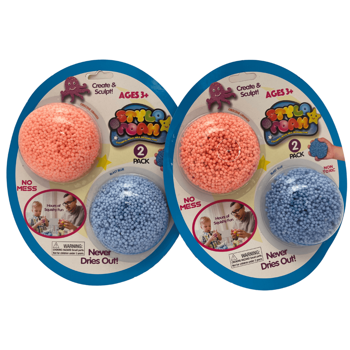 Stylo Foam Moldable Non Toxic Beads / For Ages 3+ CanadaWide Liquidations