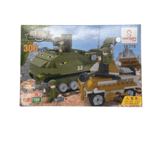 Loongon: Army Tank / Building Set / 300 Pieces