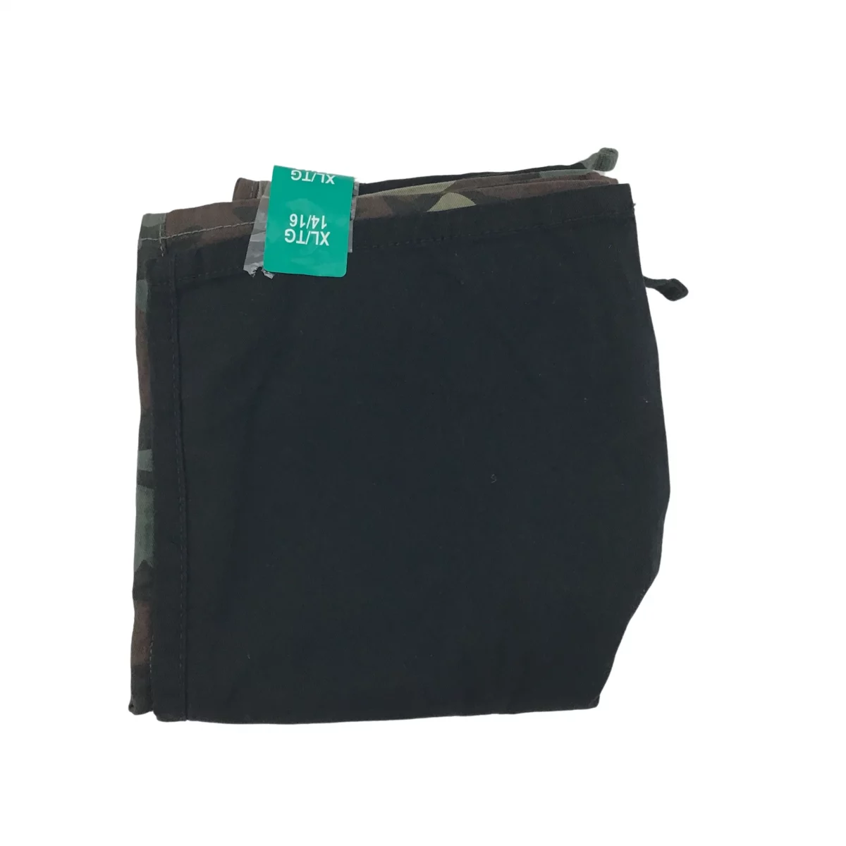 Levi's : Boy's Cargo Shorts / 2 Pack / Black / Camo / XL
