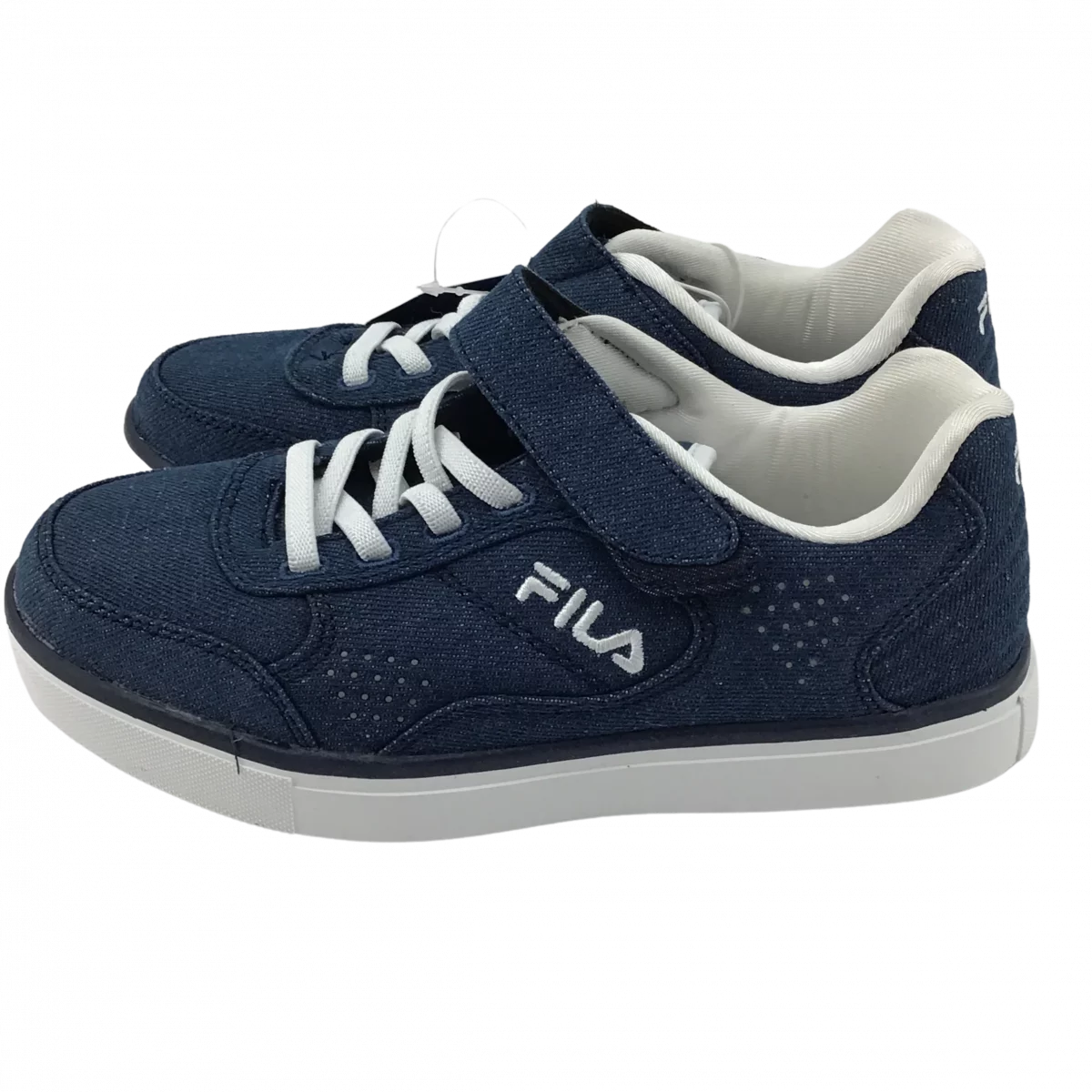 Fila: Kids Running Shoe / Size 3 / Denim / Memory Enkoro 2