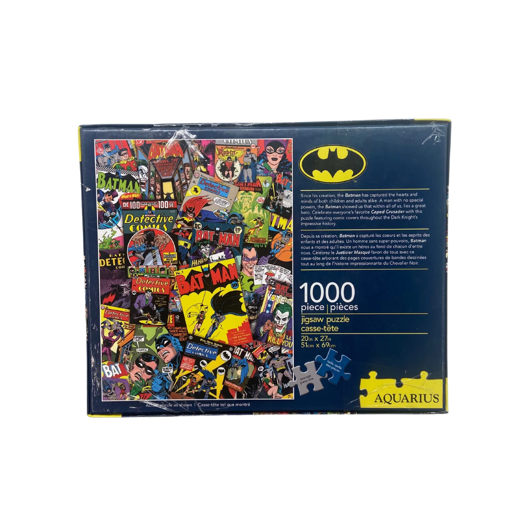 Aquarius: Batman Puzzle / 1000 Pieces / Jigsaw Puzzle / 20"X27" **DEALS**