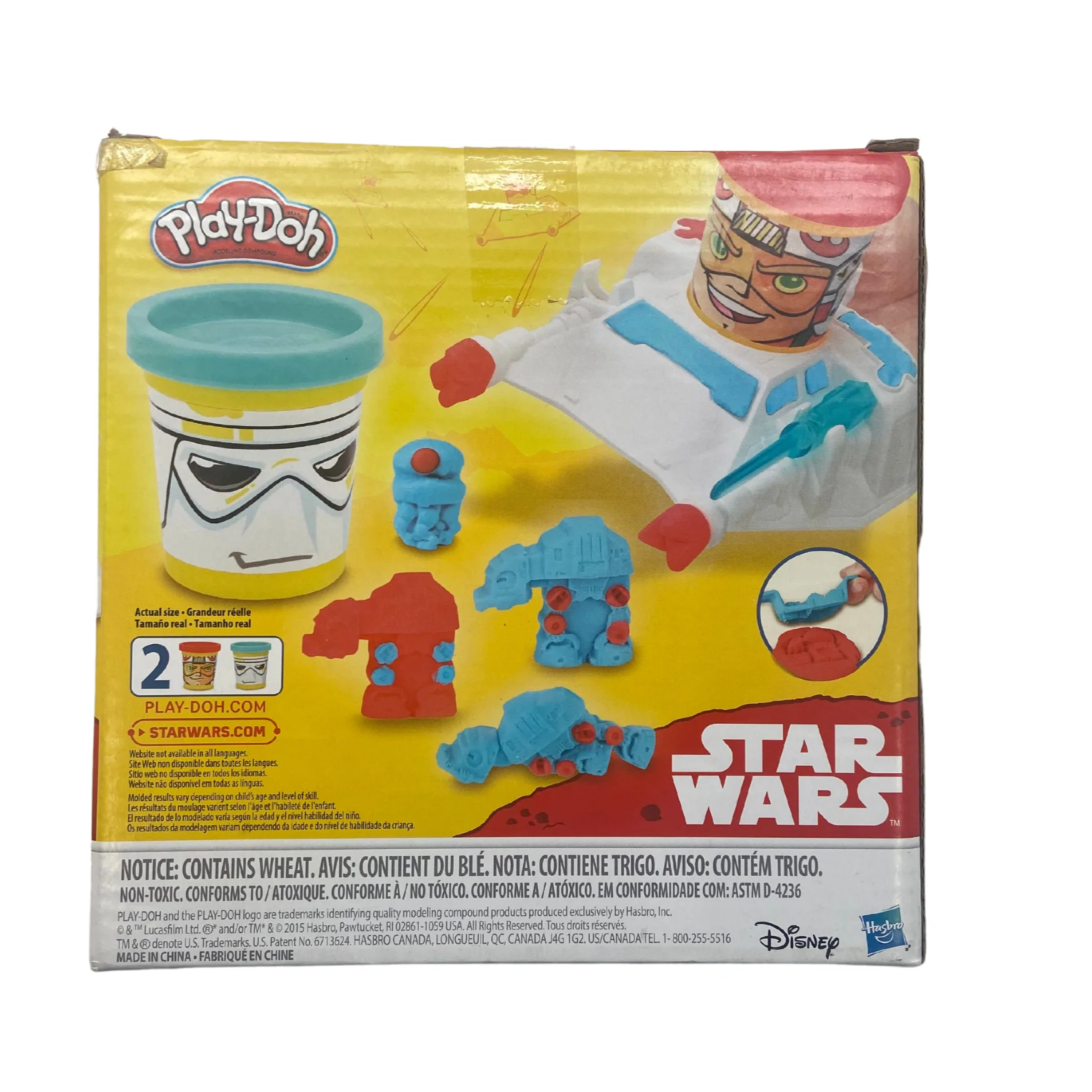 Play-Doh: Star Wars / Can-Heads / 5 Piece Set **DEALS**