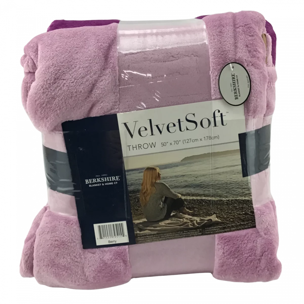 Berkshire: Velvet Soft Throw Blanket / 3 pack / Throw Blanket Set / Purple